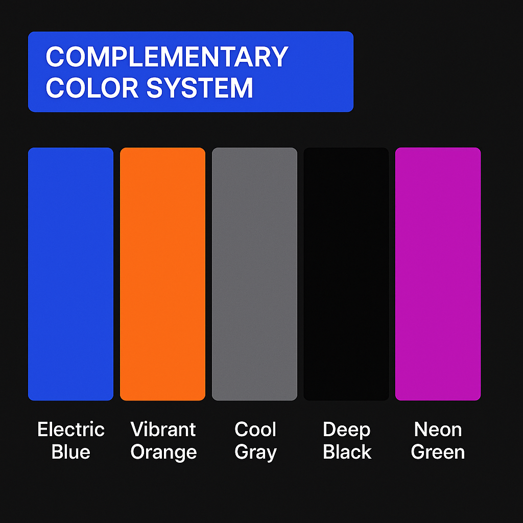 A complementary color system for an entertainment …