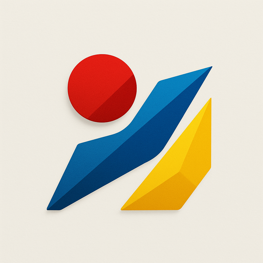A condensed version of the geometric sports brand …